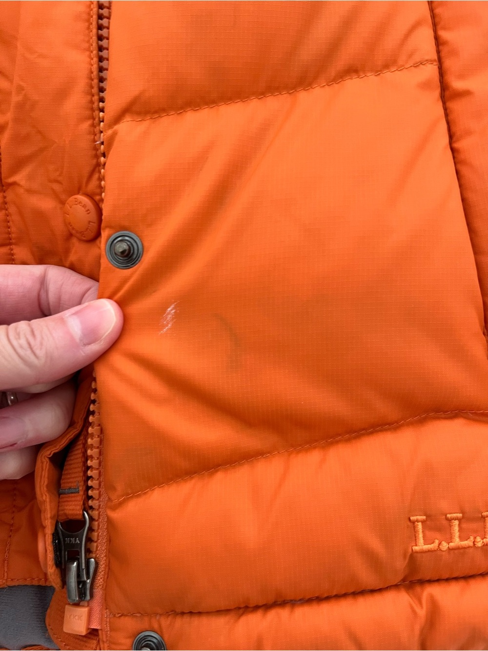 LL Bean Goose Down Puffer Vest. - Picture 2 of 14